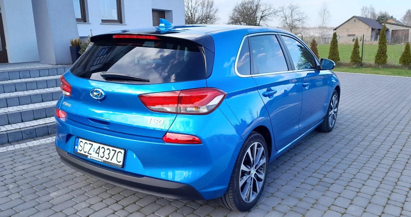 Hyundai I30 cena 52900 przebieg: 93000, rok produkcji 2017 z Ozorków małe 596